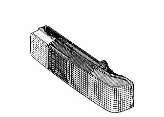 1758932 Van Wezel Tail lamp right