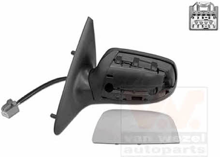 1829819 Van Wezel Rearview mirror external left
