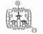 4028747 Van Wezel Hub, engine cooling fan wheel