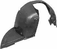 Wheel arch liner Peugeot: 4040433 Van Wezel Fender liner front left