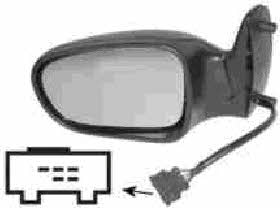 1868808 Van Wezel Rearview mirror external right