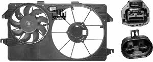 Van Wezel 1884749 Hub, engine cooling fan wheel 1884749