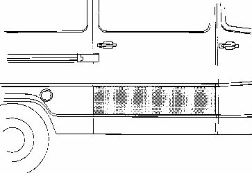 Exterior door components Ford: 1896174 Van Wezel Repair part door