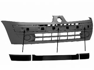 4341574 Van Wezel Front bumper