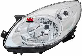Van Wezel 4371963 Headlight left 4371963 4371963 Van Wezel Headlight left