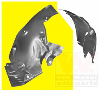 4377435 Van Wezel Fender liner front left