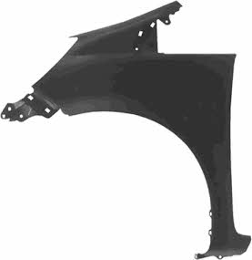 Front wing panel Honda: 2545657 Van Wezel Front fender left