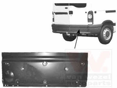 Exterior door components Opel: 4387150 Van Wezel Repair part door