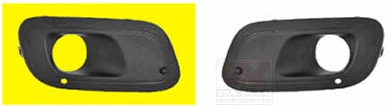 1607594 Van Wezel Front bumper grille (plug) right