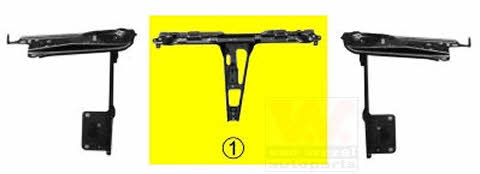 Front panel Audi: 0322663 Van Wezel Front panel