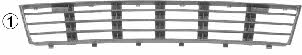 Bumper mesh Audi A4: 0324590 Van Wezel Front bumper grill