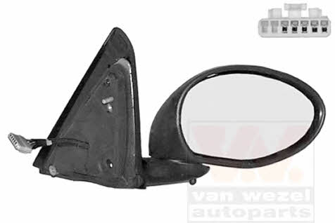 Van Wezel 0147818 Rearview mirror external right 0147818