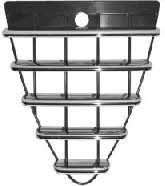 Bumper mesh Alfa Romeo 147: 0148510 Van Wezel Grille radiator
