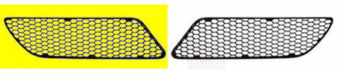 Radiator grill Alfa Romeo 147: 0148592 Van Wezel Front bumper grille (plug) right