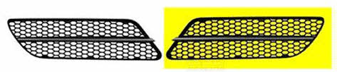 Bumper mesh Alfa Romeo 147: 0148597 Van Wezel Front bumper grille (plug) left