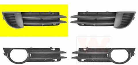Bumper mesh Audi A3: 0333592 Van Wezel Front bumper grill