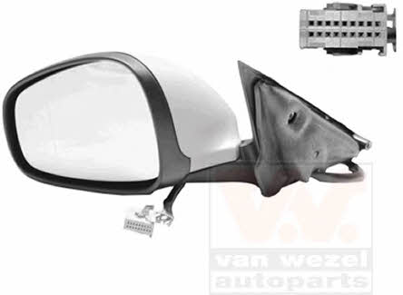 Outside mirror Alfa Romeo: 0160807 Van Wezel Rearview mirror external left