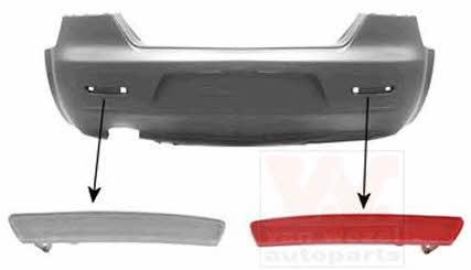 0160940 Van Wezel Rear Right Light Reflector