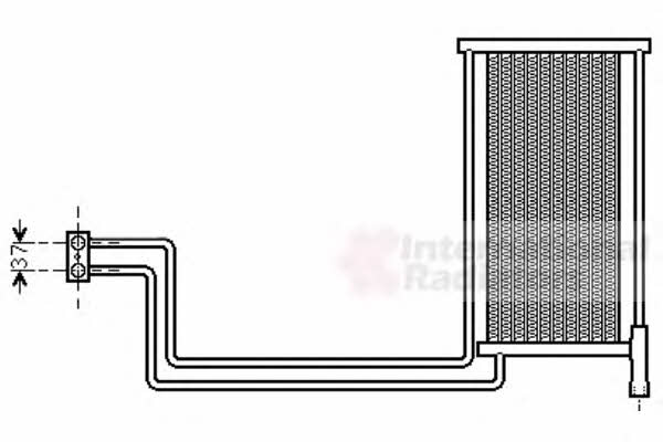 Oil cooler heat exchanger BMW: 06003368 Van Wezel Oil cooler