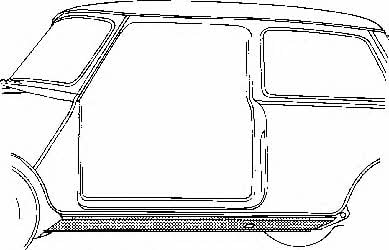 020109 Van Wezel Repair part underbody