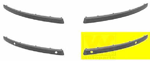 Bumper moulding BMW: 0628583 Van Wezel Trim front bumper left