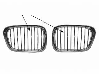 0637512 Van Wezel Radiator grille right