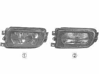 Fog lamps BMW Z3: 0639996 Van Wezel Fog headlight, right