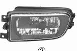 Driving light BMW Z3: 0639997 Van Wezel Fog headlight, left