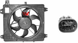 Van Wezel 0910748 Hub, engine cooling fan wheel 0910748
