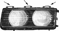 Van Wezel 0640977M Diffusing Lens, headlight 0640977M