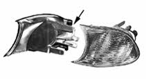 Side indicator BMW 3 series: 0647904 Van Wezel Corner lamp right