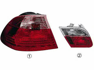 0647933 Van Wezel Tail lamp inner left