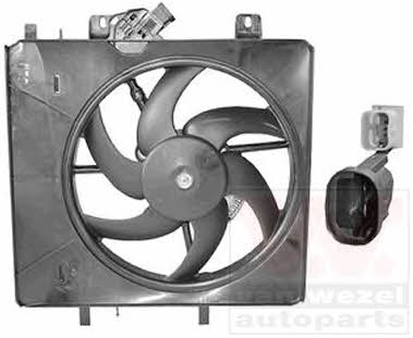 Van Wezel 0917746 Hub, engine cooling fan wheel 0917746