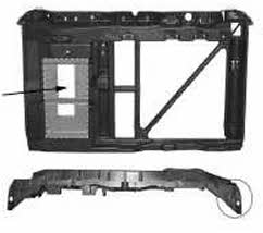 Van Wezel 0925668 Front panel 0925668 0925668 Van Wezel Front panel