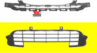 Van Wezel 0927590 Front bumper grill 0927590