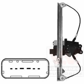 Window regulator Citroen: 0938266 Van Wezel Power window right