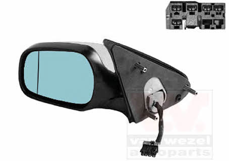 Van Wezel 0955817 Rearview mirror external left 0955817