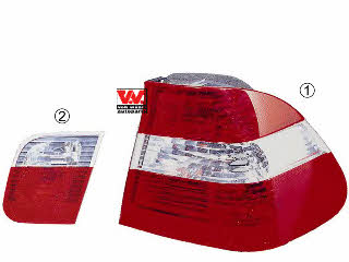 Van Wezel 0649936 Tail lamp outer right 0649936