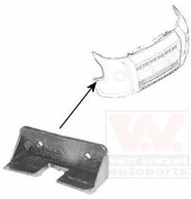 0976568 Van Wezel Bracket front bumper, right