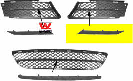 0657481 Van Wezel Trim front bumper left
