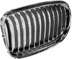 Bumper mesh BMW 3 series: 0667518 Van Wezel Radiator grille right