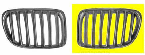 Bumper mesh BMW X1: 0678513 Van Wezel Radiator grill left