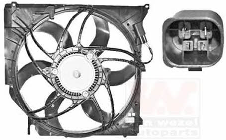 Van Wezel 0680746 Hub, engine cooling fan wheel 0680746