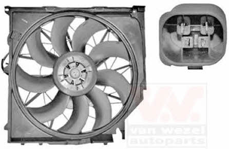 Van Wezel 0680747 Hub, engine cooling fan wheel 0680747