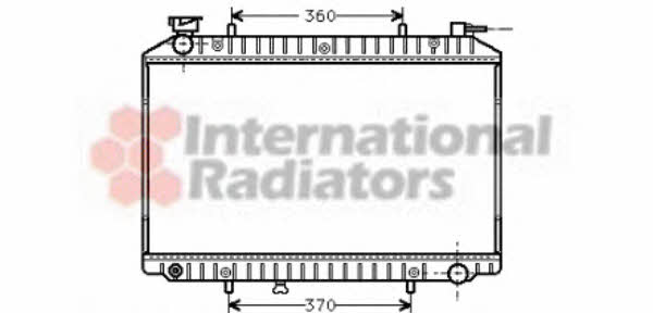 Van Wezel 13002156 Radiator, engine cooling 13002156