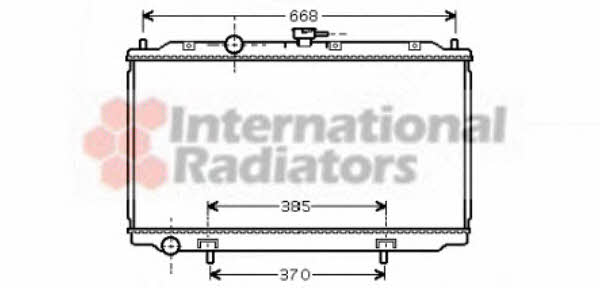 Van Wezel 13002217 Radiator, engine cooling 13002217