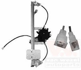 Window winder mechanism Dacia Logan: 1514262 Van Wezel Power window right
