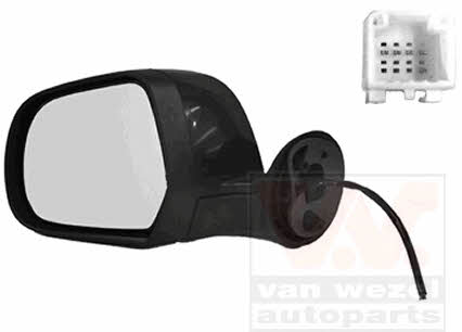 Van Wezel 1555807 Rearview mirror external left 1555807 1555807 Van Wezel Rearview mirror external left