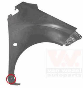 Front wing panel Chevrolet: 0808656 Van Wezel Front fender right