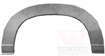 Fender repair parts Citroen: 1747143 Van Wezel Repair part rear fender left